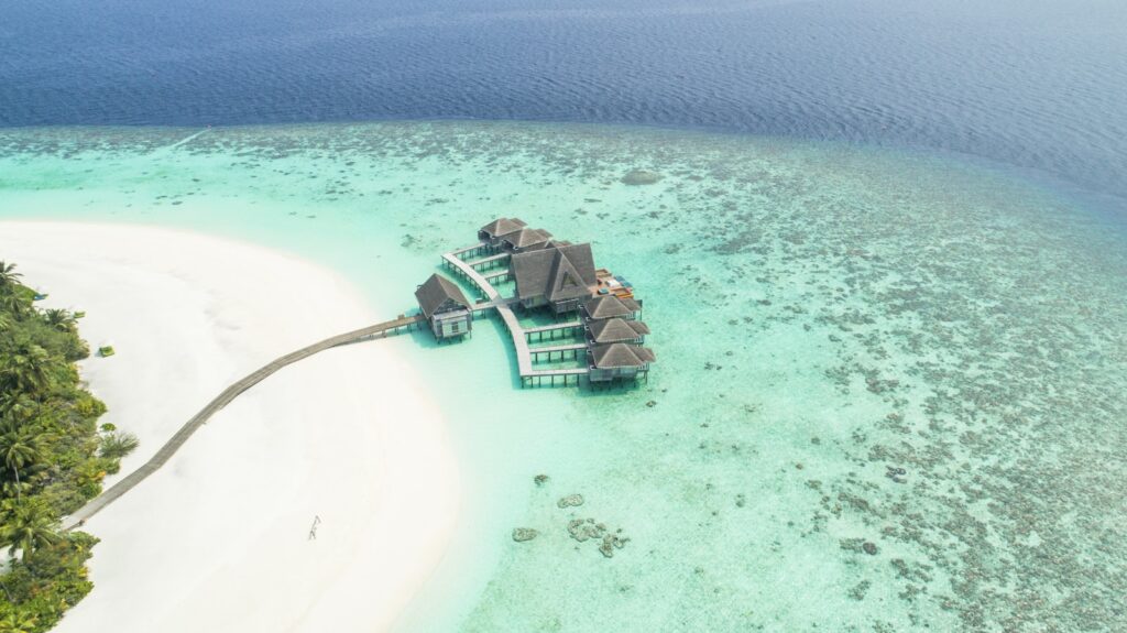 Tropical travel destination